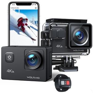 NEW 4K Action Camera (Go Pro Like) Wide Angle, Waterproof, Slow Motion Dash Cam